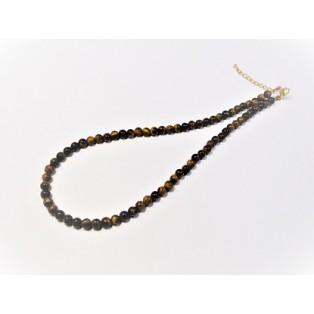 Tigers Eye Necklace - 16" Length